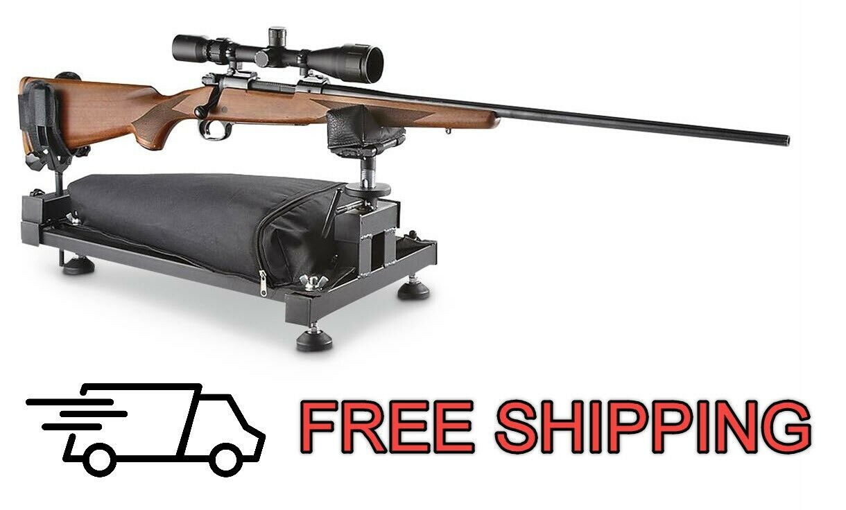 Shooting Rifle Bench Rest Gun Vise Adjustable Sturdy Sighting Gunsmithing Stand