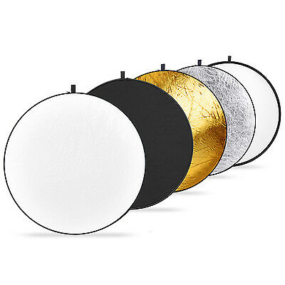 Neewer 11.8 Inches Portable 5-in-1 Reflector Kit For Studio Photography