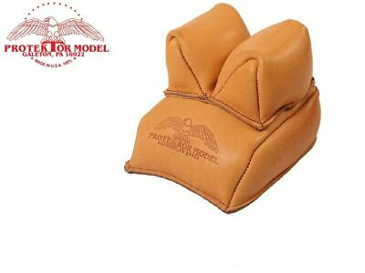 Protektor Model #13 Leather Rabbit Ear Rear Shooting Rest Bag