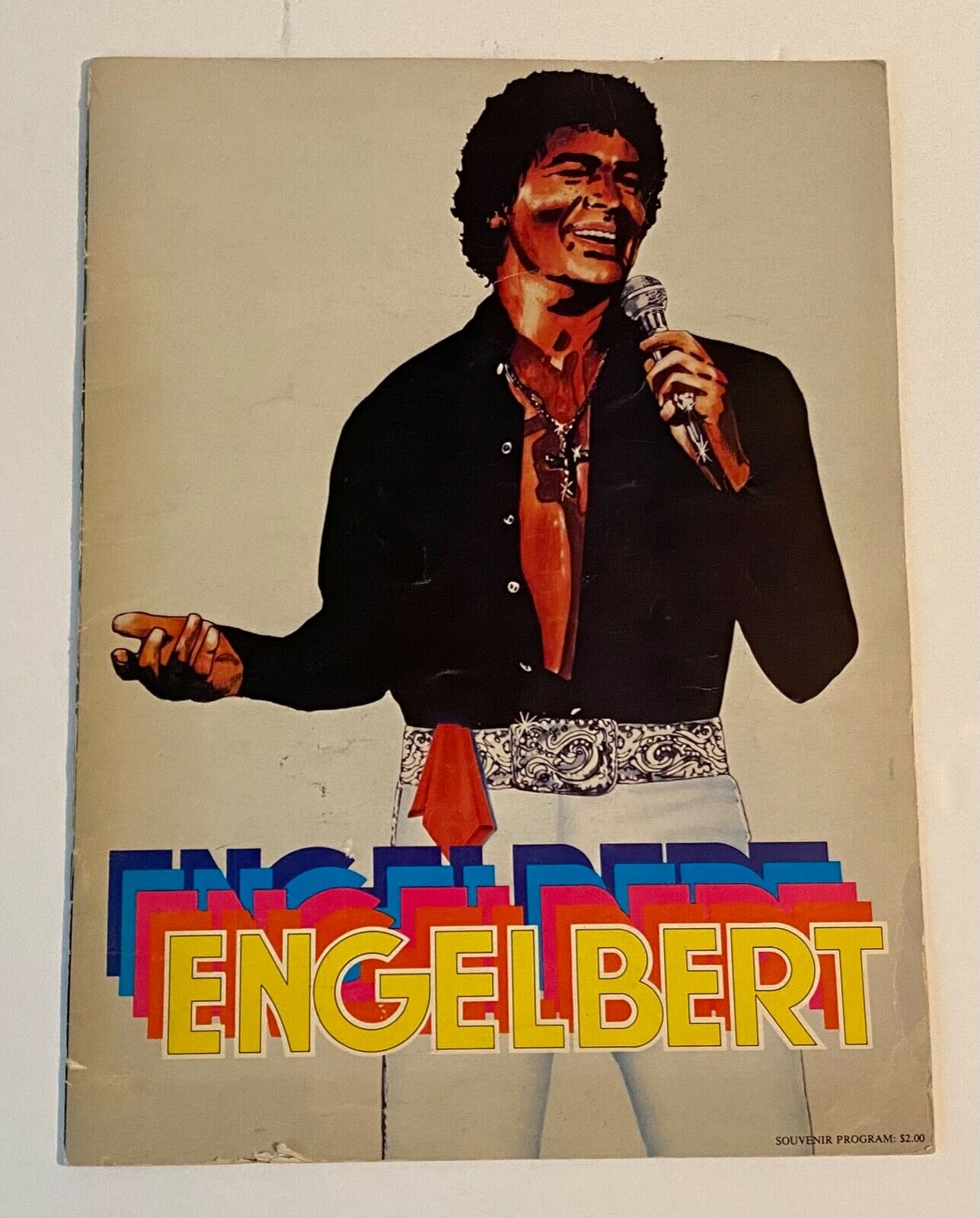 Engelbert Humperdinck 1978 Souvenir Program Book 20 Pages Career & Pictures