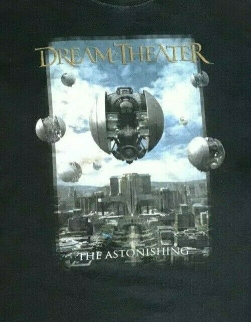 Dream Theater The Astonishing Us Tour 2016 Progressive Metal Xl X-large T Shirt