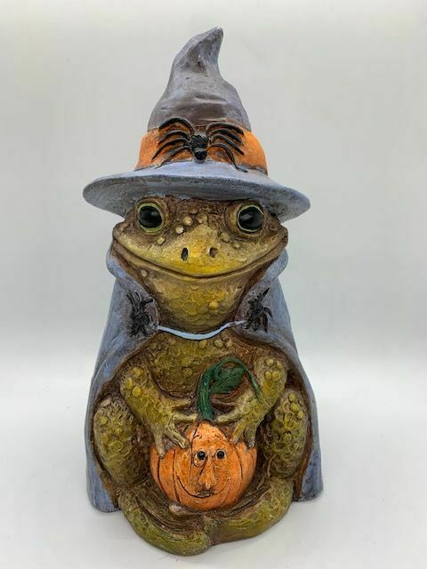 Toad Witch By ATLANTA Artist TELLE M. STEIN  2005 Halloween Stone Bunny Inc.