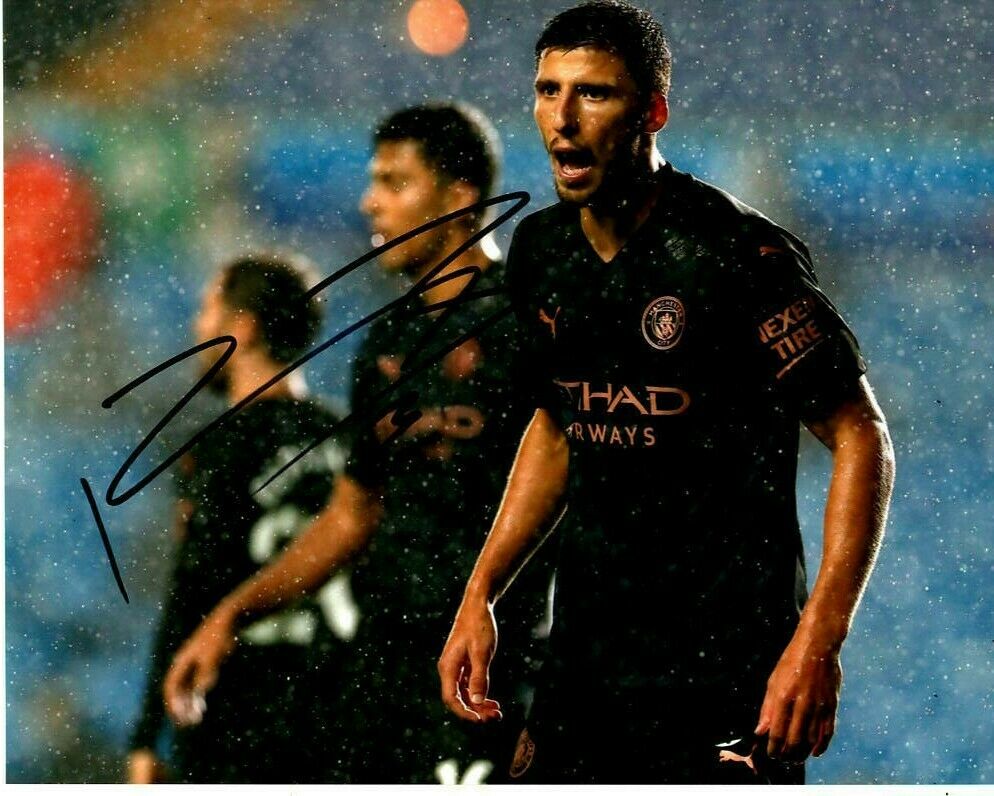 Manchester City Ruben Dias Autographed Signed 8x10 Photo COA #3