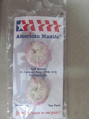 American Mantle Gaslight Mantle Soft inverted No. 2  #254   NEW