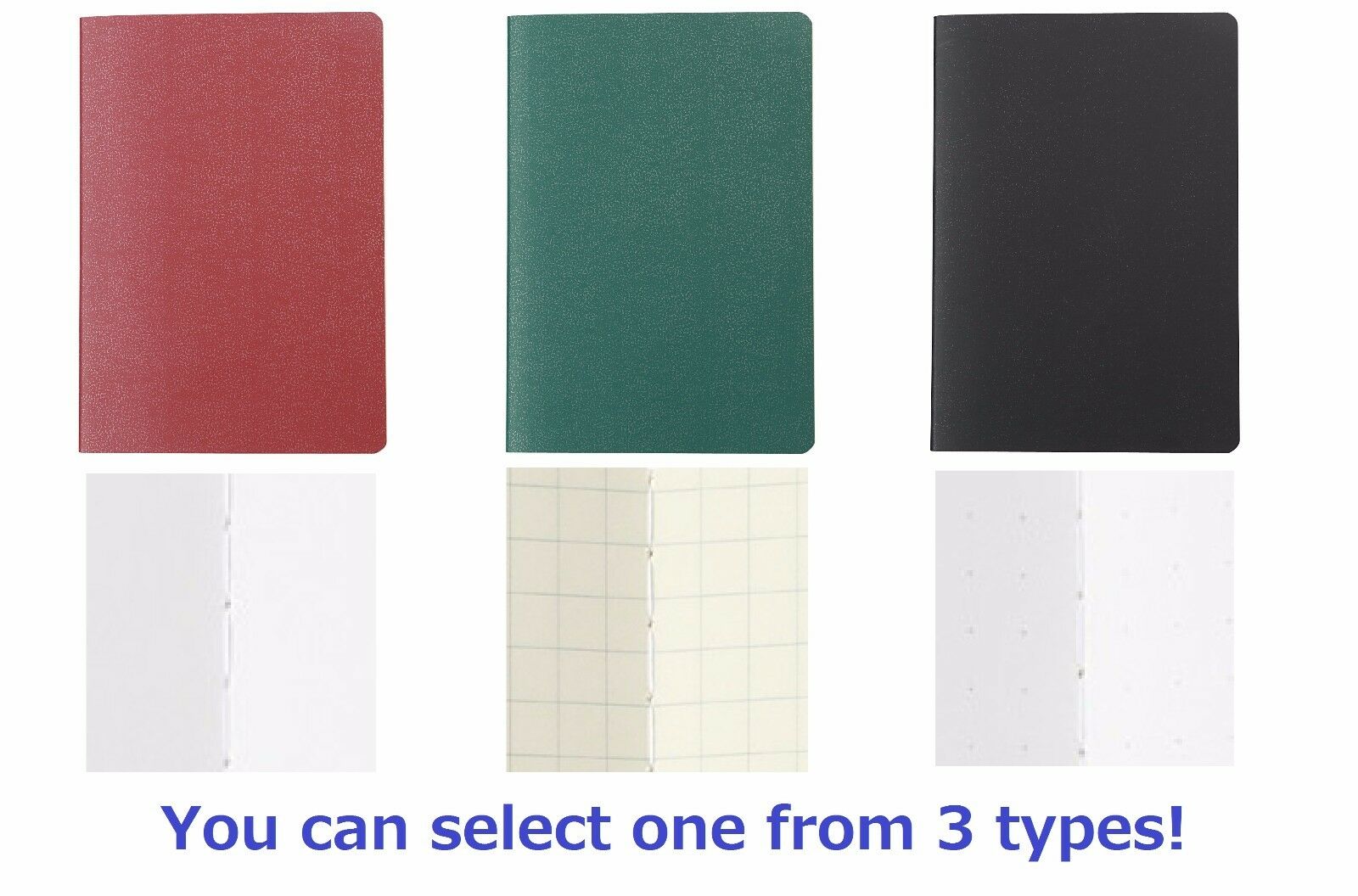 Muji Moma Mini Notebook Of Passport Design Good-simple Designed # 6 Types