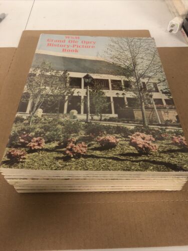 Wsm Grand Ole Opty History-picture Book Sealed Bundle. 10 Copies
