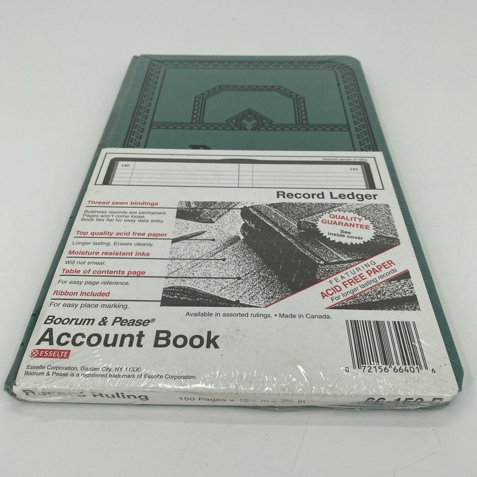 Boorum & Pease Account Book 66-150-R Record Ledger Ruling Acid Free NEW SEALED