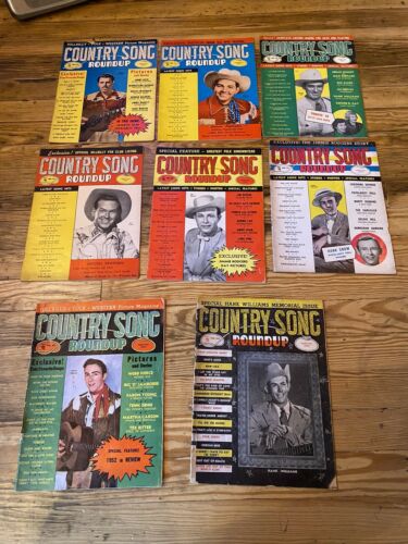 vintage country music magazine Song round up western cowboy￼ Lot