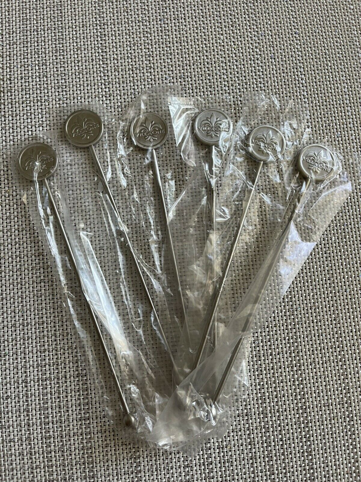 Villa One Tequila Cocktail Stirrers Swizzle Sticks Lot Of 6