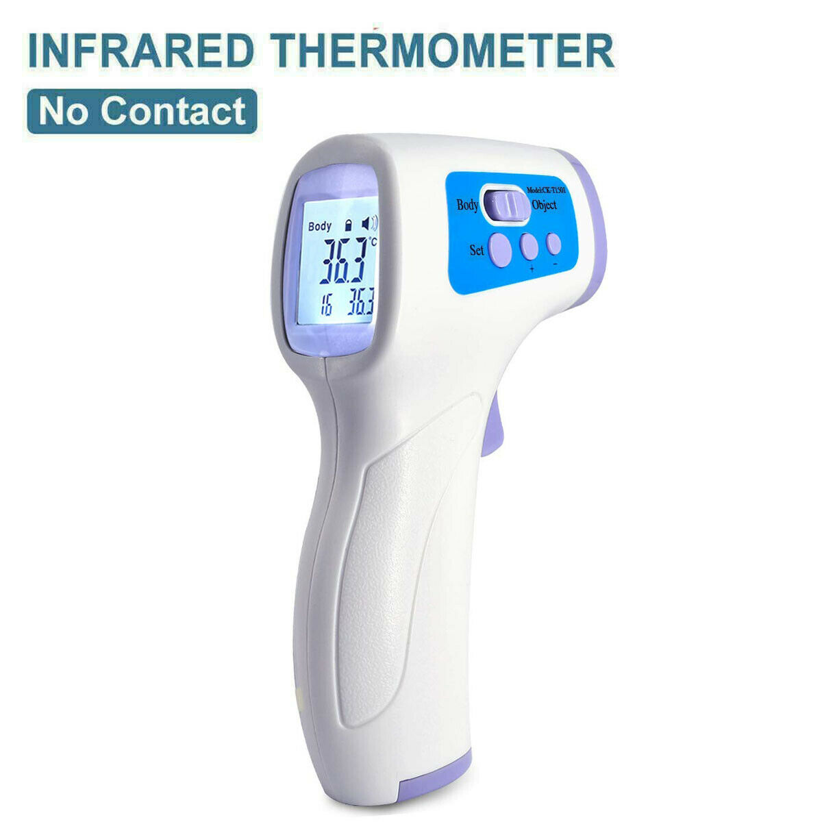 Medical Non-contact Body Forehead Ir Infrared Laser Digital Thermometer