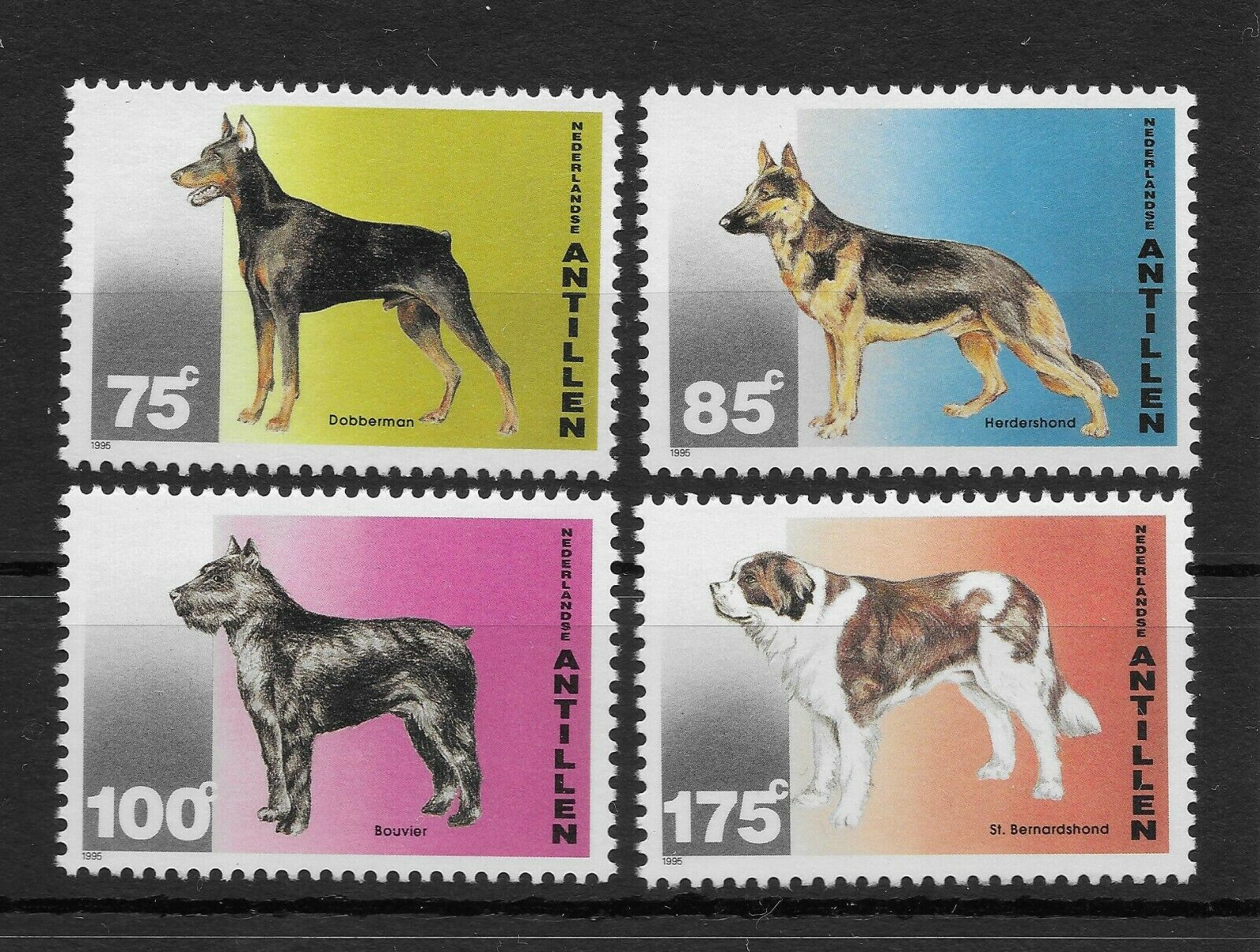 Netherlands Antilles *1995*compl.set 4 Stamps *mnh** Dogs- Mi. 829-832