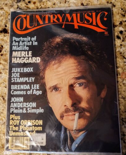 Vintage Country Music Magazine Jan-Feb 1981 Merle Haggard