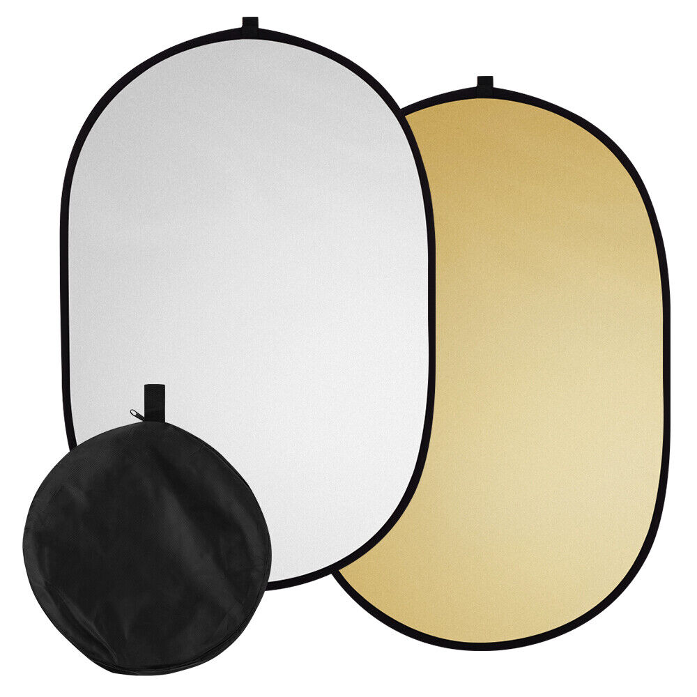 60 * 90cm/ 24 * 35inch Photography Light Reflector 2-in-1(, ) G1O7