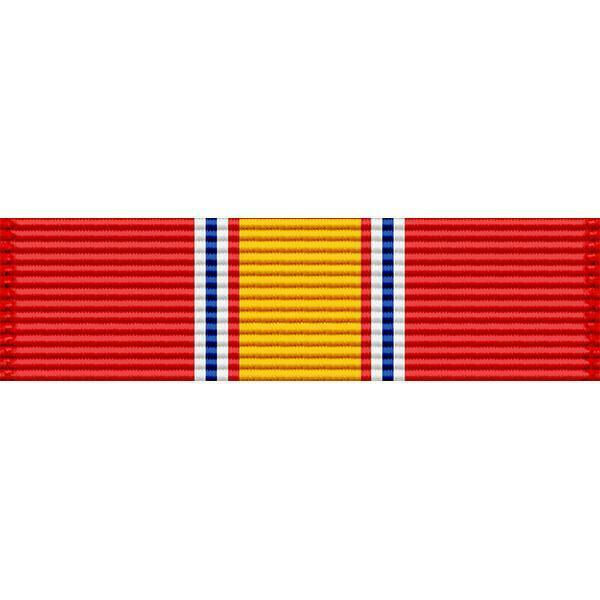 Original U.s. Ribbon Unit: National Defense (official Military Issue)