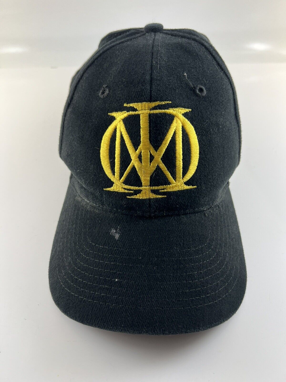 Dream Theater Metropolis 2000 Vintage Tour Snap-Back Cap, Black-Yellow Logo