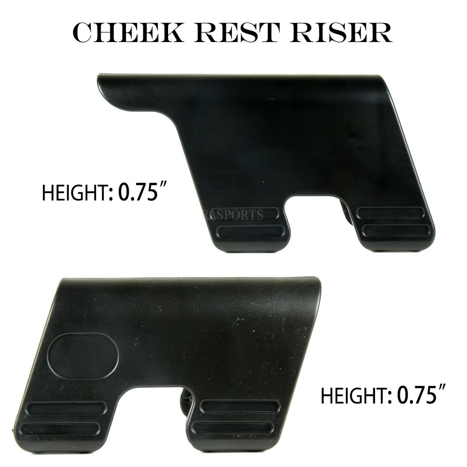 Tactical Cheek Rest Riser For Buttstock - Hight 1.25" Or 0.75"
