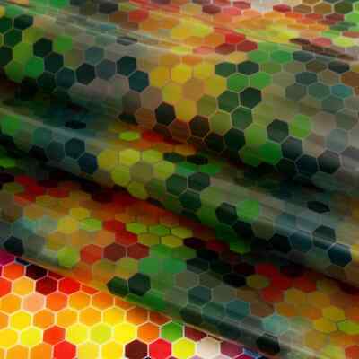 0.5*1m NEW 2021 GAMER RAINBOW hydrographic dipping water transfer printing film