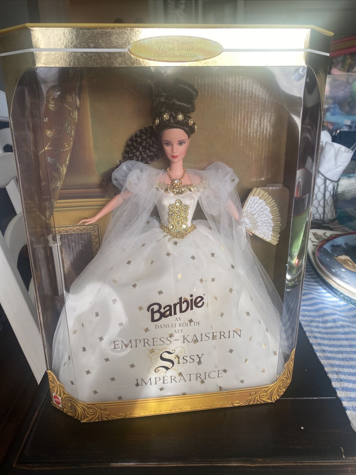 Barbie As Dans Le Role De Als Empress Kaiserin Sissy Imperatrice #15846 Doll New