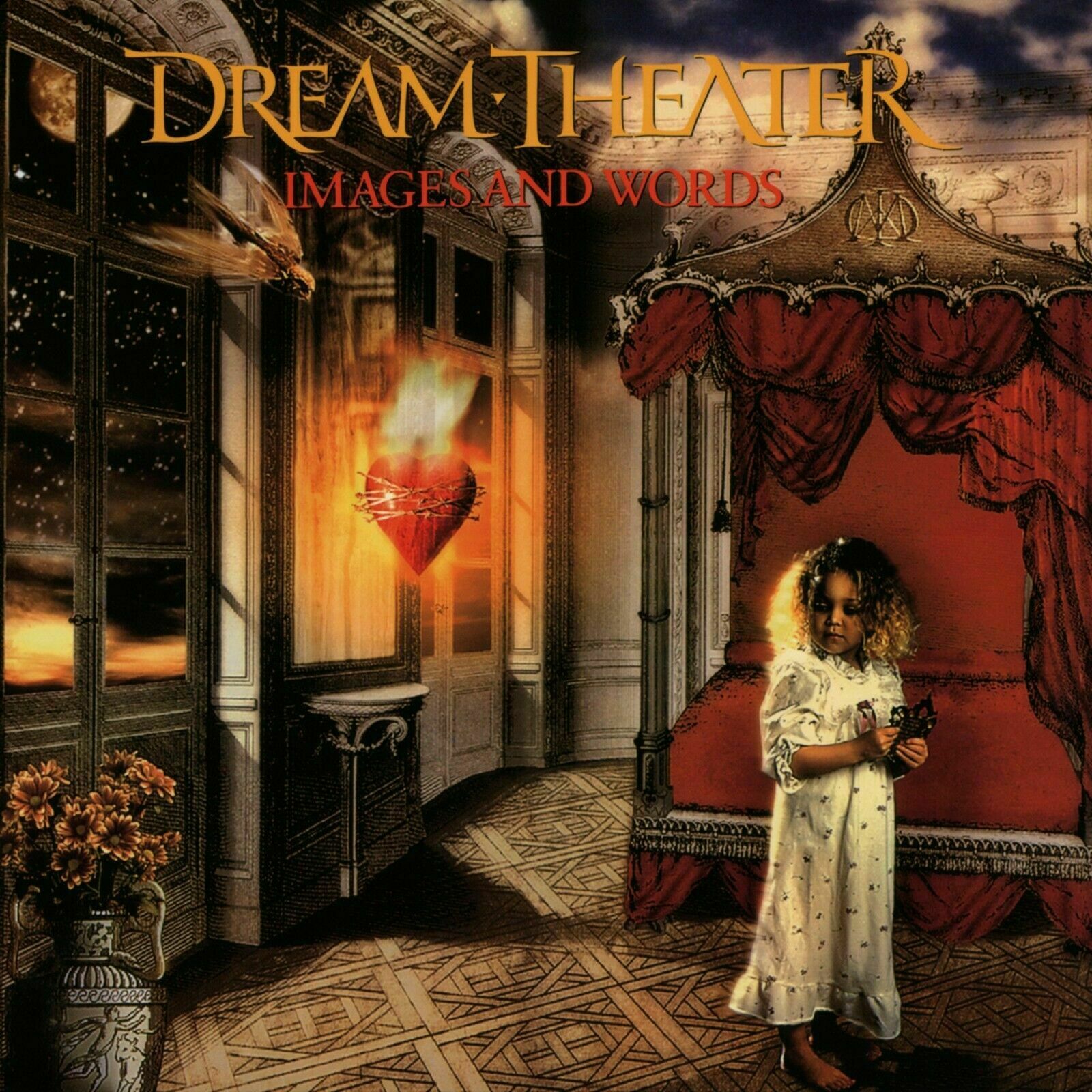 Dream Theater Images And Words Banner Huge 4x4 Ft Fabric Poster Tapestry Album