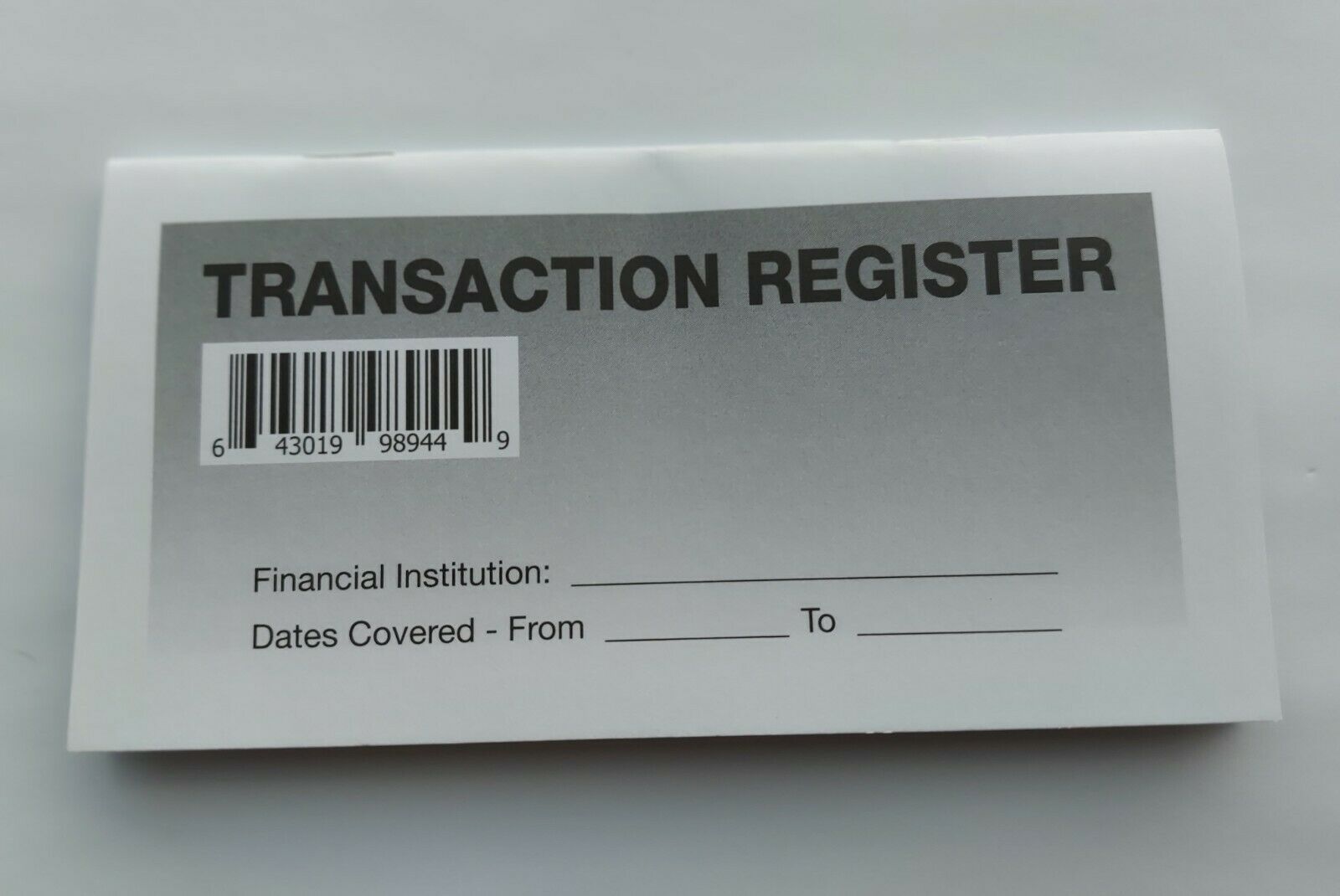 10 - Checkbook Transaction Registers - 2021-23 Calendar - Check Book Bank