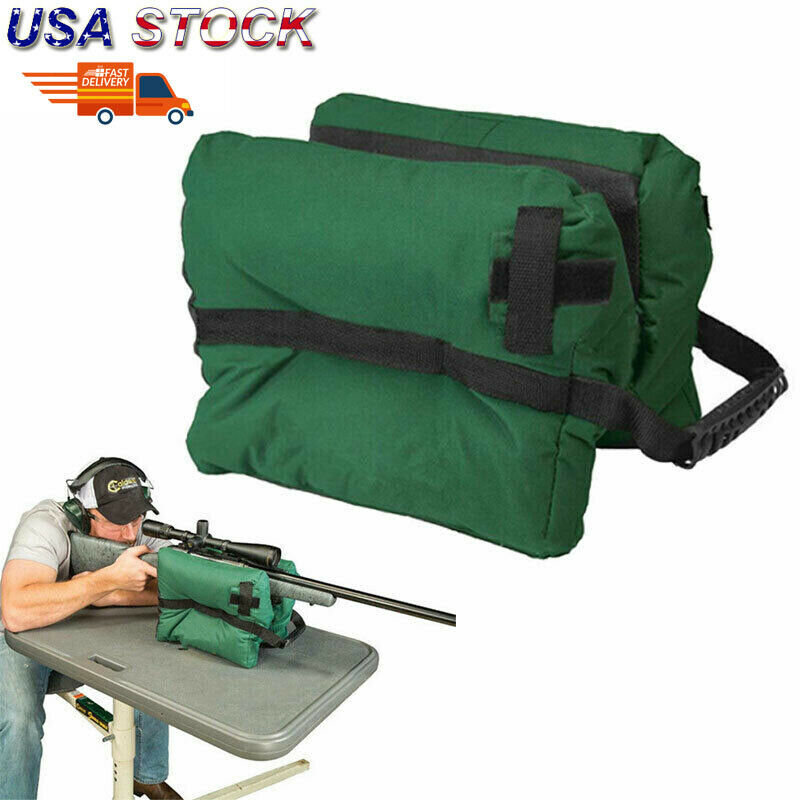 Tactical Shooting Gun Rest Front Rifle Bench Steady Unfilled Support Sand Bags