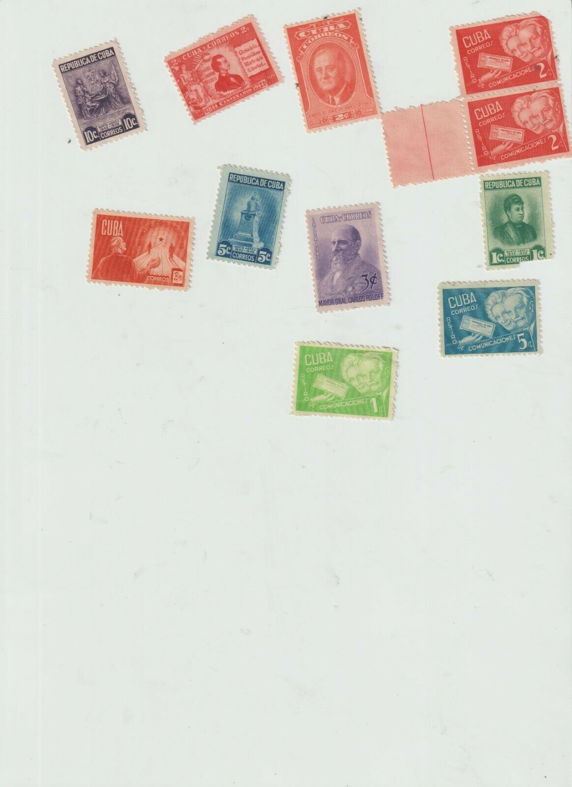 Off Shore Unused Stamps(no Glue On Back) (a-867)