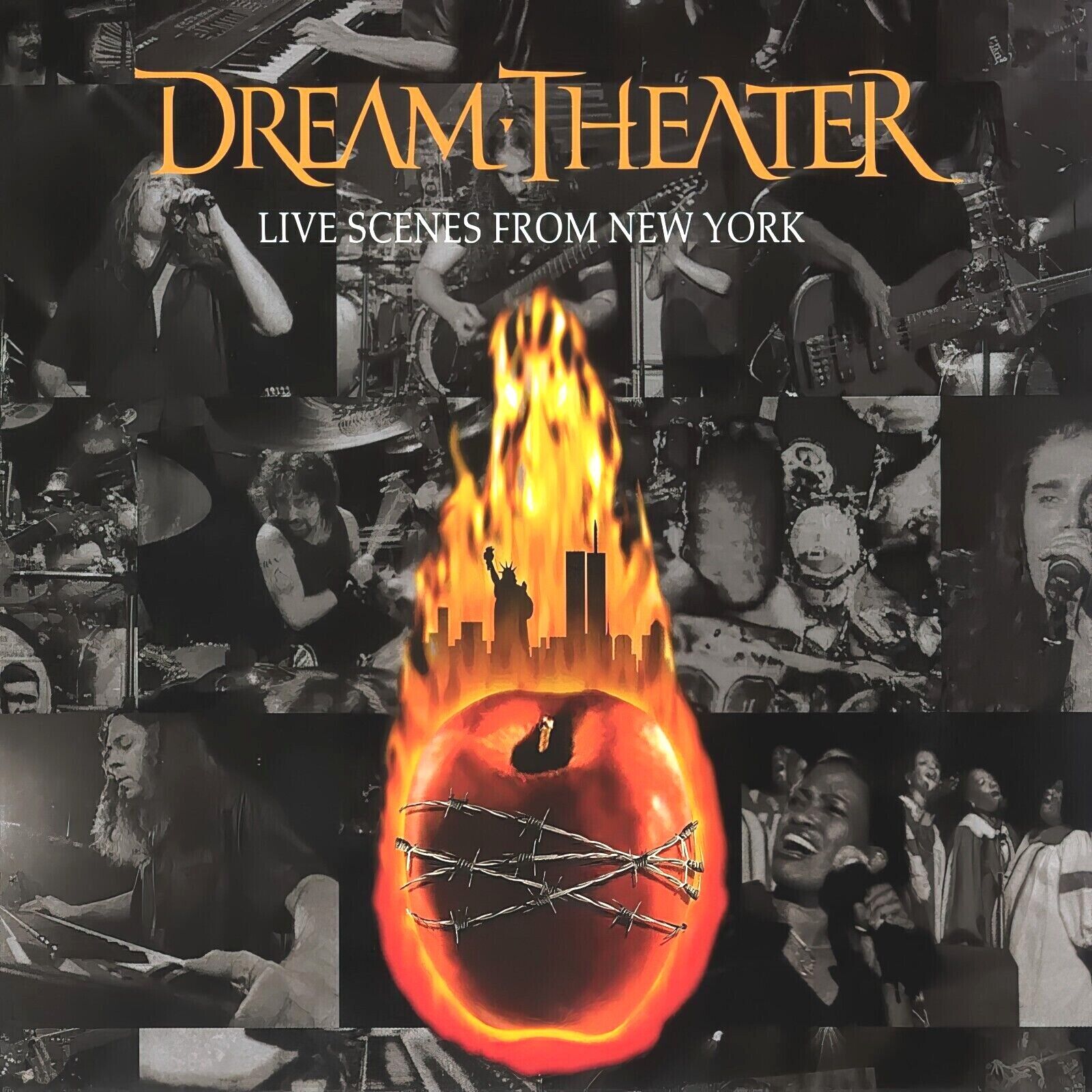 Dream Theater Live Scenes From New York 12x12 Album Cover Replica Poster Print