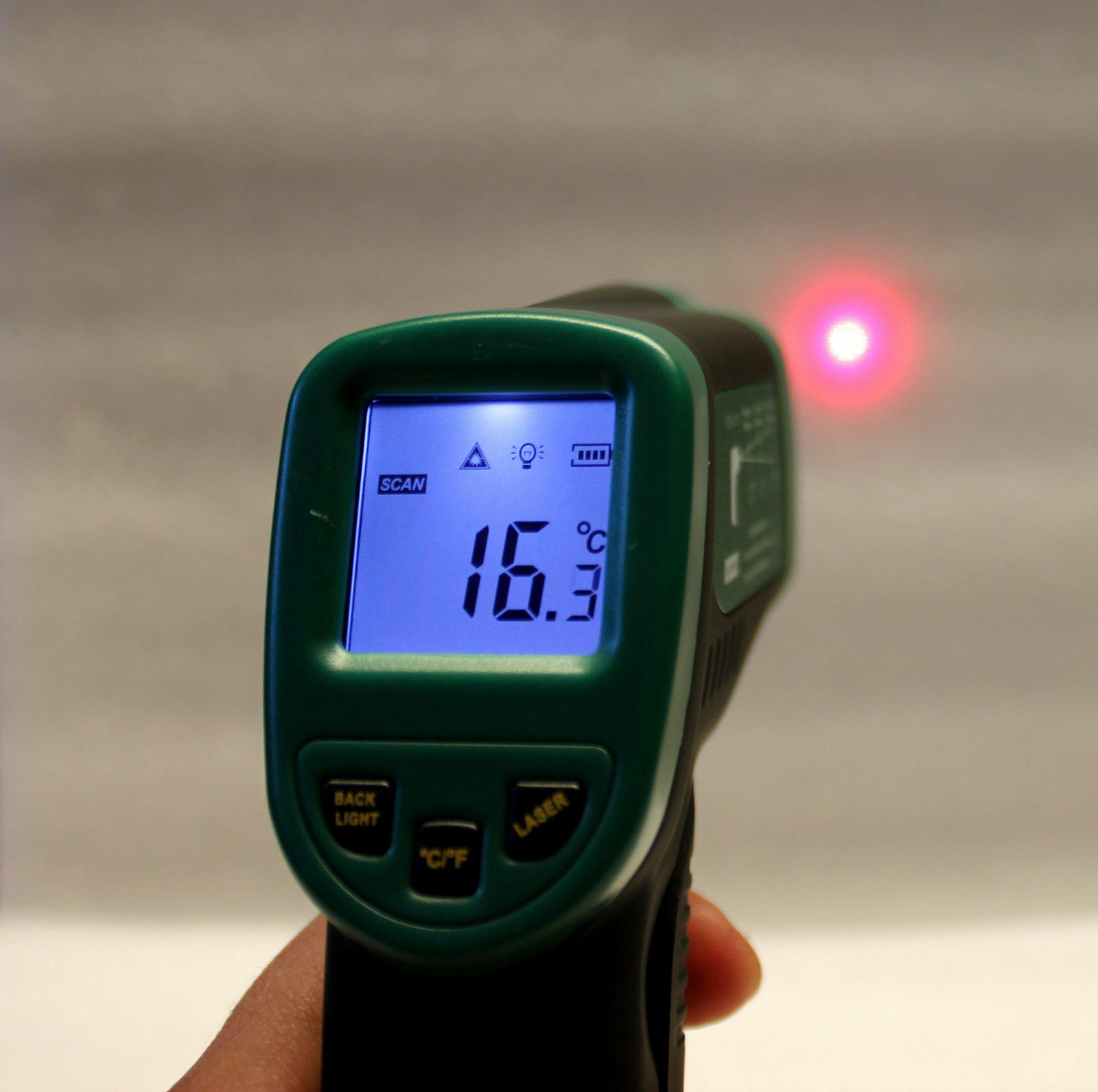Sale!!!  -58~1022°f  Digital Infrared Thermometer Ir Laser Temperature Gun