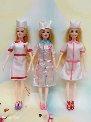 Fashion 6P (3 sets of doctor clothes + 3 pairs of shoes) for 11.5