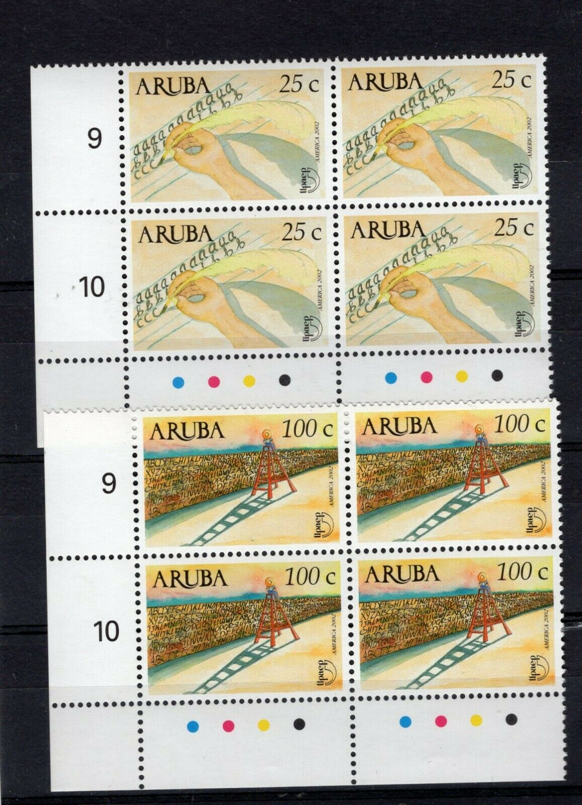 UPAEP - ARUBA, 2002, BLOCK, MNH, VF