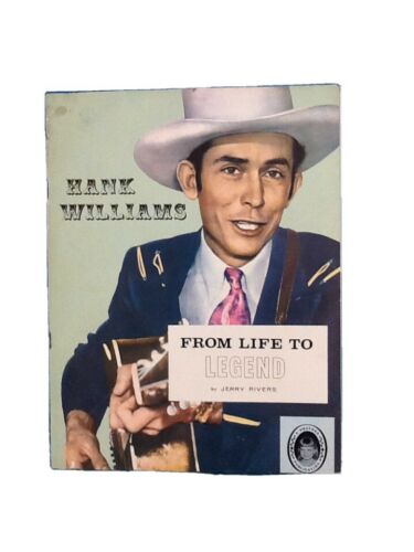 Hank Williams From Life To Legend Magazine   1967 By Jerry Rivers Excellent