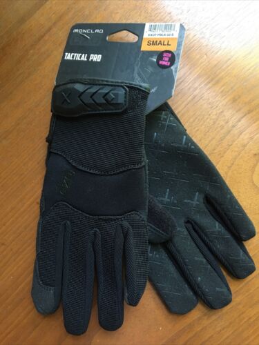 New - Women's Ironclad Exot Tactical Pro Gloves Black Small  Free Shipping