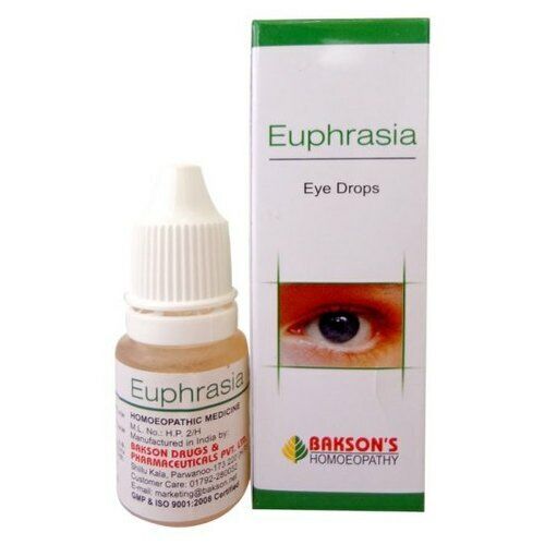 Bakson Euphrasia Eye Drops (10ml) For Common Eye Disorders Unisex