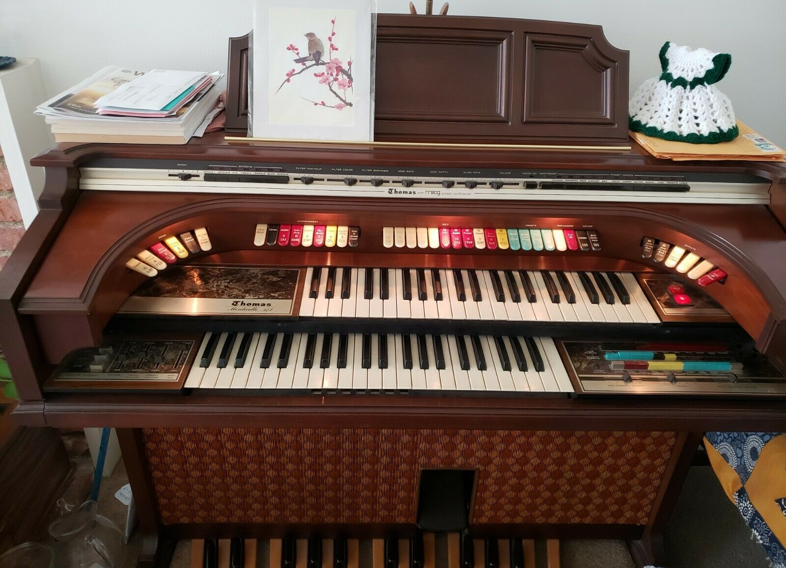 Vintage Moog Preset Synthesizer Piano In Thomas Monticello 372