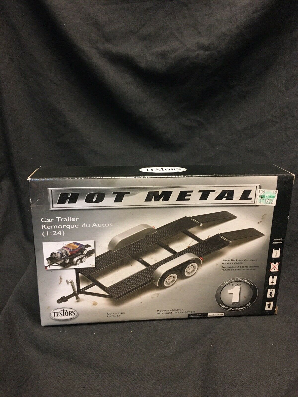 Testors Hot Metal Car Trailer 234