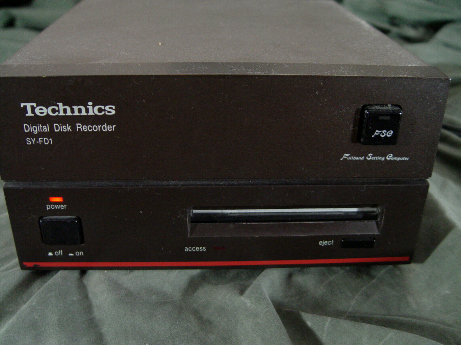 Rare Vintage Technics Digital Disk Recorder / Sy-fd1