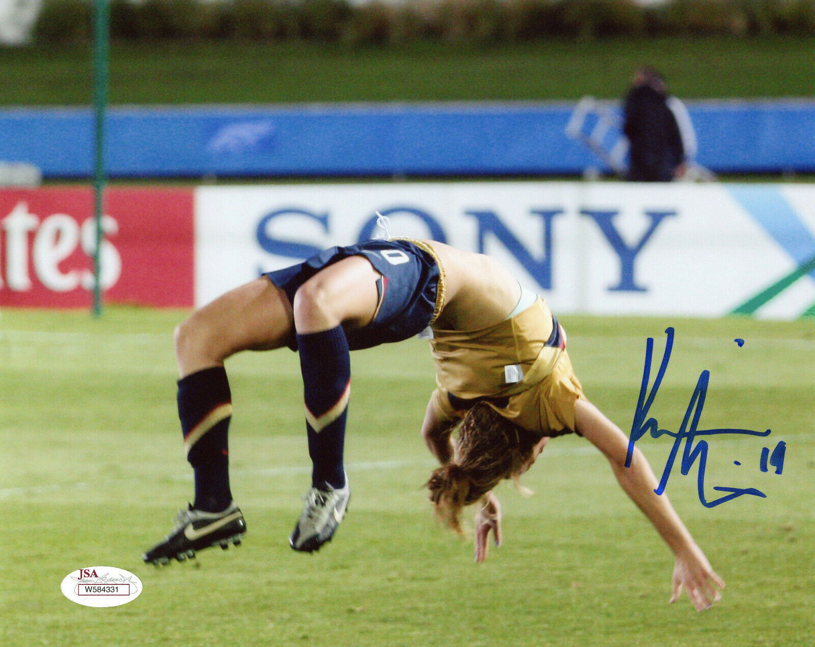 Kristie Mewis Signed JSA COA 8X10 USWNT USA Women Soccer Photo Auto Autographed