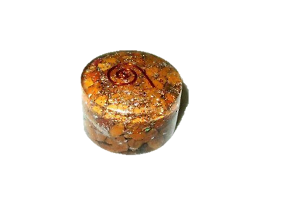 Jet Yellow Jade Orgone Tower Buster Piezo Electric EMF Protection Generator A++