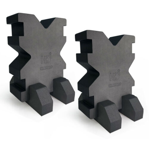 Highwild Foam Weapon Rack X-block Bench Rest Shooting Rest With Base - 2 Pack