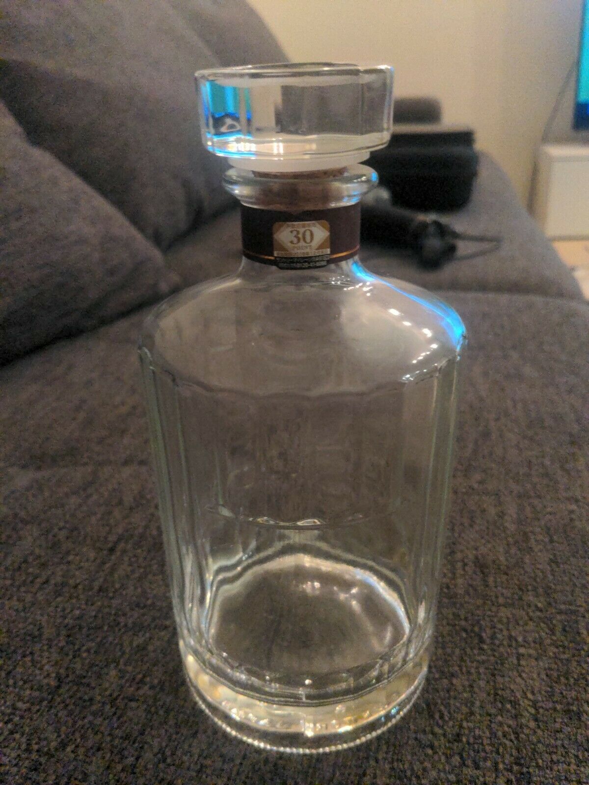 Hibiki 17 Bottle (No Front Label Or Liquid)