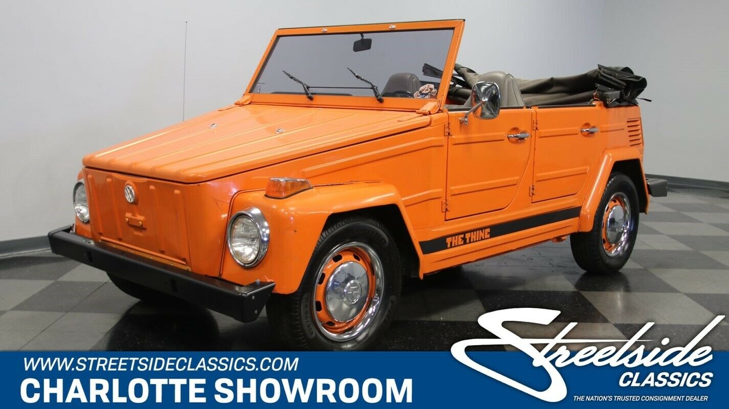 1973 Volkswagen Thing  classic vintage chrome VW drop rag top manual transmission air cooled
