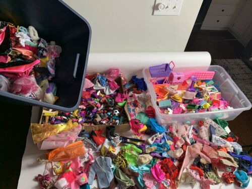 Barbie Clothes Shoes Accessories 500 PCS Of Clothing Vintage To Modern + More