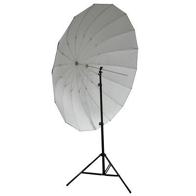 Neewer 72"/185cm Silver/black Reflective Umbrella 16 Fiberglass Rib 7mm Shaft